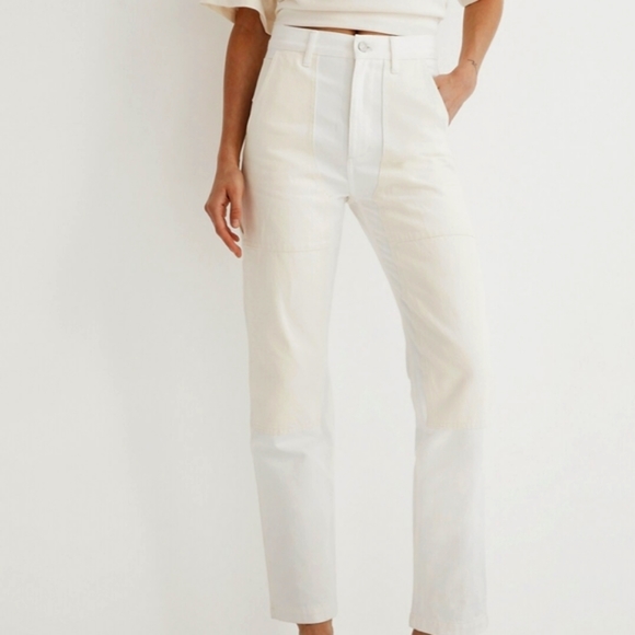 Madewell Denim - NWT Madewell The '90s Straight Jean: Two-Tone Workwear Edition